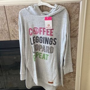 Gray comfortable hoodie Marley Lilly